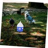 BESPORTBLE 2pcs Portable Bird Water Dispenser Reusable Pigeon Feeder Unique