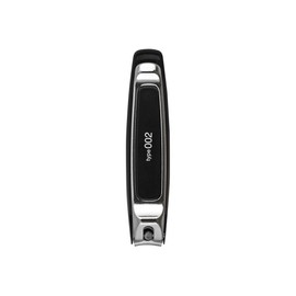 Kai Corporation KE0129 Nail Clippers Type 002 M Black Curved Blade, Made in Japan