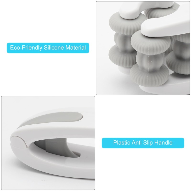 DAWRIS 2 Stück Double Roller Finger Massagegerät Hand und Fingermassager