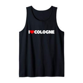 I Love (Heart) Cologne Tank Top