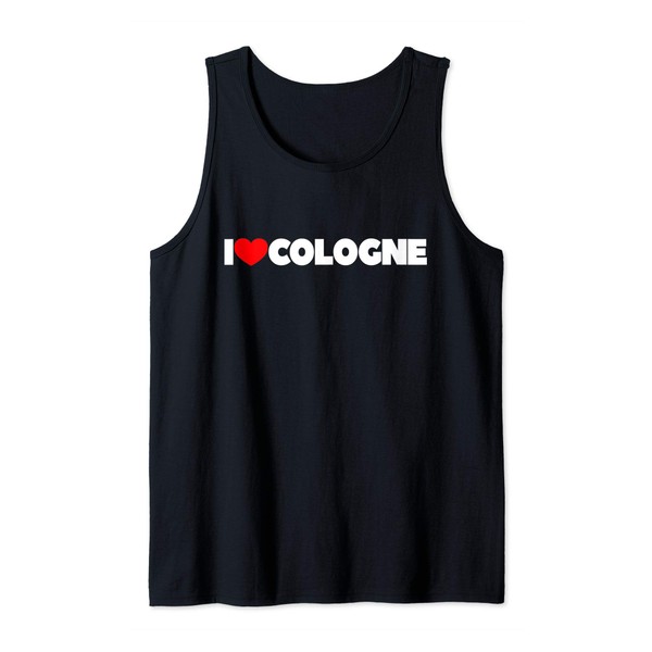 I Love (Heart) Cologne Tank Top