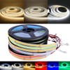 KD-tec 16.4FT/5M COB Flexible LED Strip Light DC12V/24V 528leds/m Bendable