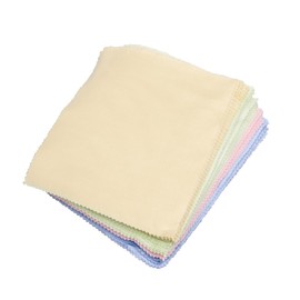 PACKOVE 100Pcs Microfiber Cleaning Cloths for Glasses Camera Lens Cell Phones Lint Soft Reusable Colors for Delicate Surfaces