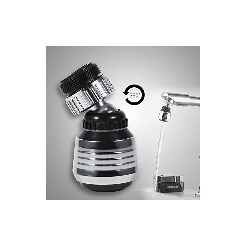 Ftvogue Filtro de Boquilla de Llave Giratorio de 360 Grados