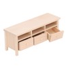 Miniature TV Cabinet Simulation Drawers Design Decorative Wooden Furniture Model