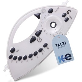 Anakel Home Komplette Frontblende Ersatzteil 30230 Kompatibel mit Thermomix TM31 | Bedienfeld und Abdeckung aus widerstandsfähigem Kunststoff, Weiß