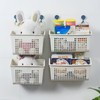 5PCS Plastic Hanging Baskets for Shower, Hanging Basket Organizer with