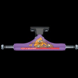 SLAPPY x Toy Machine ST1 Hollow Purple / Black Skateboard Trucks 8.25" Axle