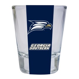 R and R Imports Georgia Southern Eagles Round Shot Glass