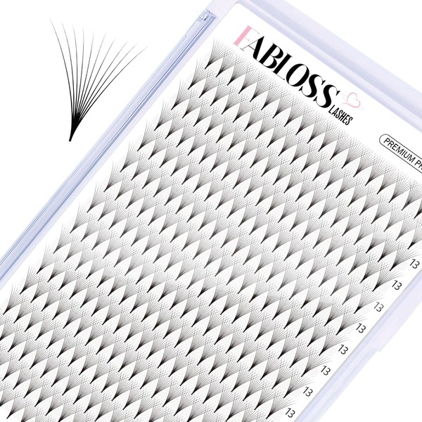 Generic Premade Lash Fans 320 Fans Premade Eyelash Extensions,10D-0.05-C/D Curl