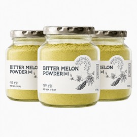 Good Habits bitter melon powder, dried bitter melon powder, 120g, 3 pieces / 착한습관 여주 분말 건여주차 가루 120g, 3개