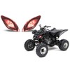 AMR Racing ATV Headlight Eye Graphics Decal Cover Compatible with