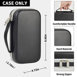 PAIYULE Case Compaitble with 3Doodler Flow for 3D Printing Pen for Teens Adults Creators, Storage Holder for 3D Pens Free Refill Filaments, Organizer Box for Printer Drawing Accessories (Bag Only)