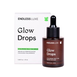 Endless Luxe - Glow Drops - Serum Autobronceador Facial - Serum Enriquecido con Ácido Hialurónico Y Vitamina C - Todo Tipo de Piel - Hidratante, Libre De Parabenos Y Vegano - 27 ml - GDR23