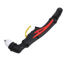 Plasma Cutter Torch Head, High Accuracy Fast Cutting Complete 80A Plasma Cutter Torch Head for Welding (Reddish Black)