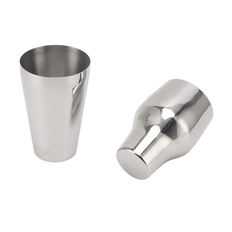 Stainless Steel Drink Shaker French Style 2 Section Martini Mixer