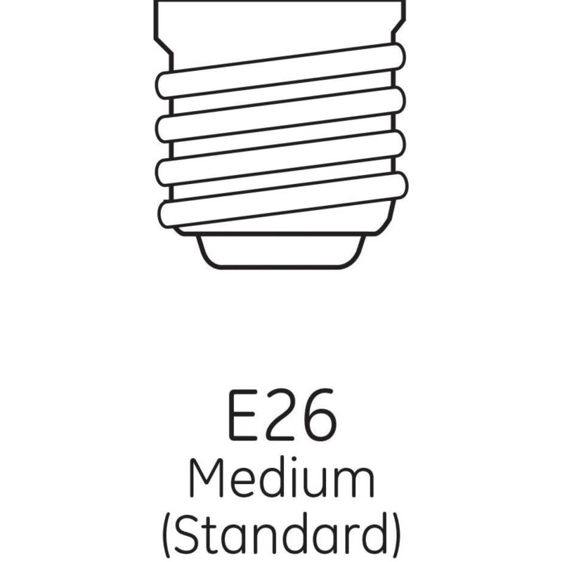 Ge Decorative Globe Bulb 40 W G16-1/2 Medium Base Clear