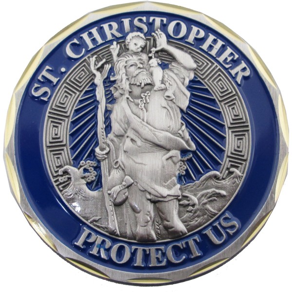 EAGLE CREST New St. Christopher Challenge Coin