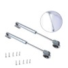 BE-TOOL Gas Strut 2pcs Gas Strut Steel Soft Close Hinge