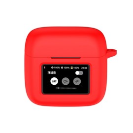 YKNIUFLY Bluetooth Headphone Case Compatible with JBL Tour PRO 3, Soft TPU, 360° All-Round Protection Headphone Case Cover Compatible with JBL Tour PRO 3rd (Red)