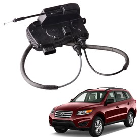 unikpas Rear Left Door Lock Actuator Compatible for Hyundai Santa Fe 2010-2012 Replace Driver Side Door Latch Assembly