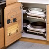 Aogigigio Under Cabinet Cutting Board Holder - 4 Pcs Cutting