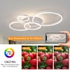 O'NEELDY Modern Light Fixtures Ceiling Flush Mount Modern Led Ceiling