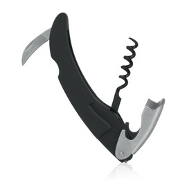 Metaltex Corkscrew Elite of Stainless Steel, Silver, 1.8 x 6.8 x 22.7 cm