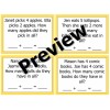 Unbranded Addition Word Problems Math Resource Homeschool Activity Game Kindergarten