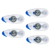 tonbo鉛筆 Tape Glue Pit Set of 5 PN – EP – 5P , transparent
