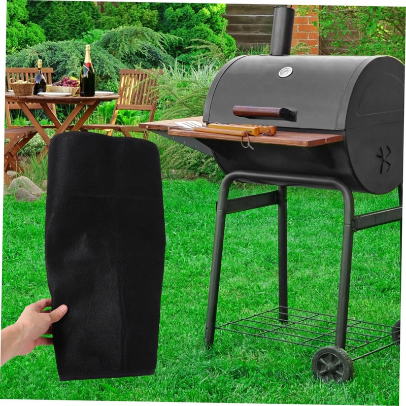 IWOWHERO Fireproof Fireplace Mat Durable Half Floor Protector for Indoor