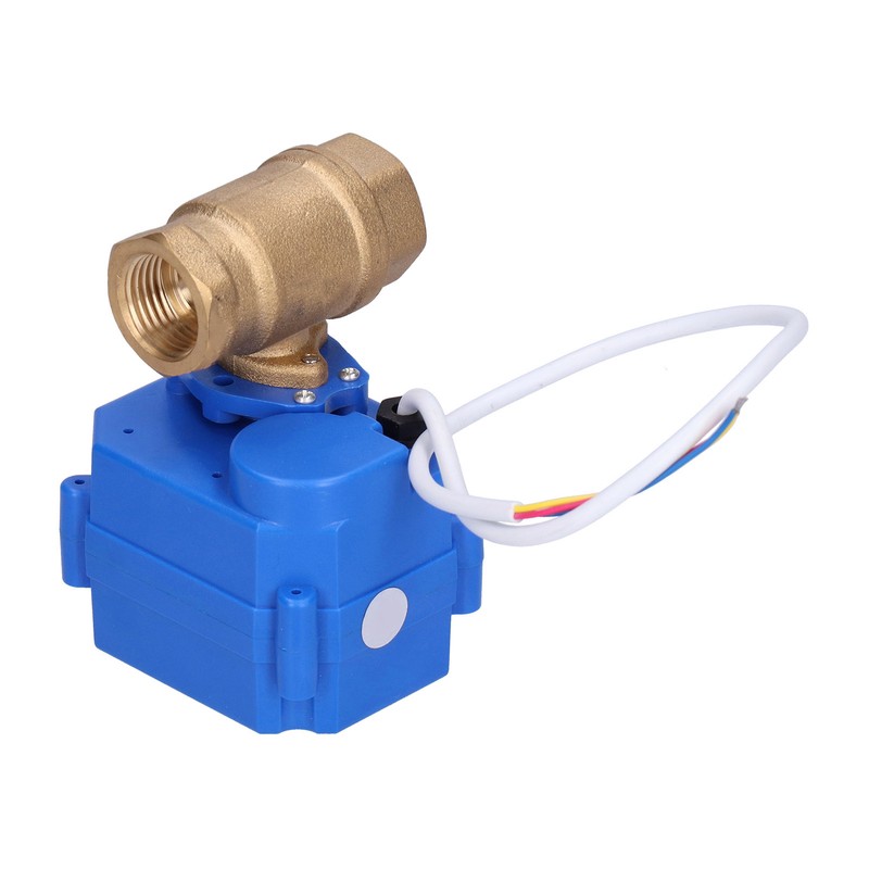 Motorized Ball Valve DN15 Brass Mini Electric Hydraulic Pipe Fittings