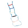 Kids Rope Ladder 6.6ft 6 Steps Colorful Climbing Rope Ladder