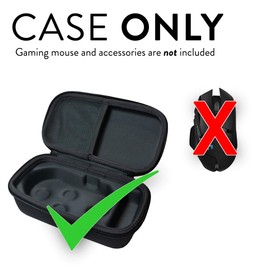 TUDIA EVA Case Compatible with Razer Mamba Wireless, Razer Mamba Elite, Razer Mamba Tournament Edition Gaming Mouse, Hard Travel Carrying Case For Gaming Mouse [CASE ONLY, Device NOT Included]
