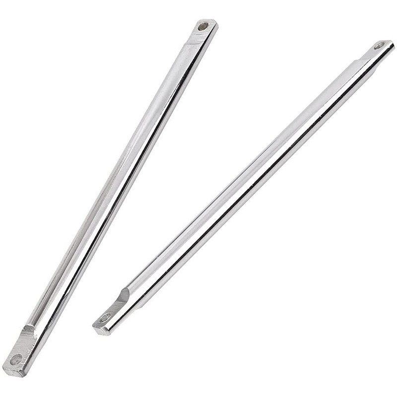 ANCLLO Universal Stainless Steel Motorcycle Saddlebag Side Support Bars Mounting