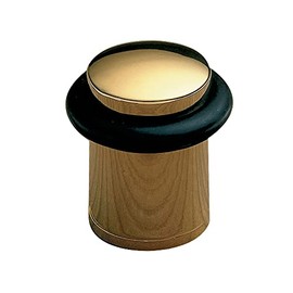 Amig 5051 Door Stop 202-28 Gold Rubber Black