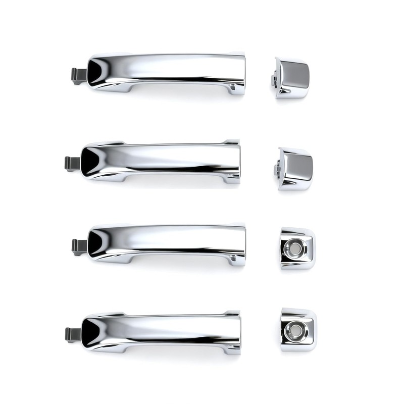 Aspaton Exterior Door Handle 4Pcs Compatible with Tundra 2007-2013 Chrome