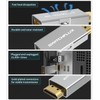 SWITCHFLUX HDMI to DisplayPort Adapter [1 Pack], 4k@60Hz HDMI to