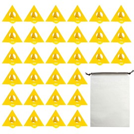 Pack of 30 Paint Stands and 1 Storage Bag, Conical Stand, Plastic Stand, Paint Application Accessories, DIY Craft Accessories