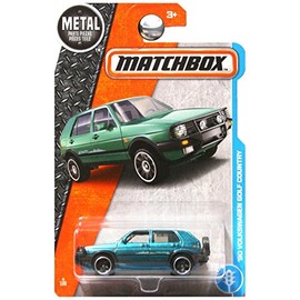 MATCHBOX GREEN '90 VOLKSWAGEN GOLF COUNTRY 4/125