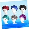 BIUDECO 6pcs Wide-brimmed High Elastic Headband Sleep Cap Night Sleep