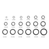 Rubber O-Ring Assortment 279 Pieces 18-Piece Hydraulic Installation Seals Gasket