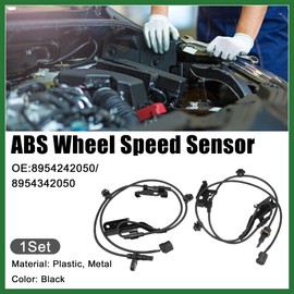 Motoforti Front Left Right ABS Wheel Speed Sensor Fit for TOYOTA RAV 2009 2010 No.8954242050/8954342050 - Pack of 2 Long-lasting