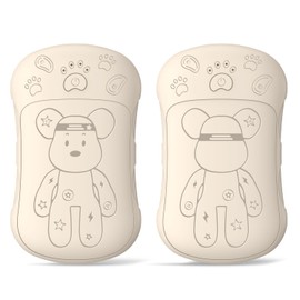 Rechargeable Hand Warmers 2 Pack, WXX 2 in 1 Electric Hand Warmer, 6000mAh Portable Pocket Warmers Dual-Sided Safe Heating, Electronic Winter Gifts for Men Women Kids, Golf, Outdoors, Fishing Beige