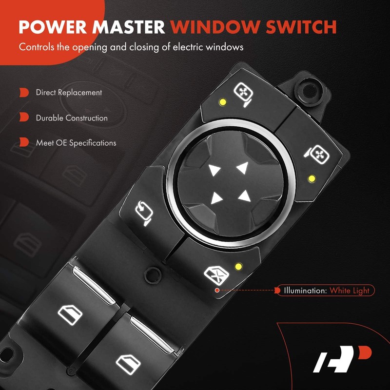 A-Premium Master Power Window Switch Compatible with Lincoln MKC 2015-2019,