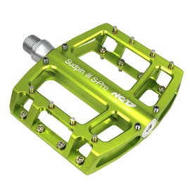 NC 17 Sudpin III S-Pro Aluminum Platform Pedals / Bicycle pedals MTB and BMX / optimized for Dirt and Freeride style / reduced height on 15 mm