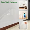Electrostatic Wall Protective Film - Clear Contact Paper Roll ,