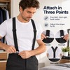 Hidden Suspenders for Men – 1.5-Inch Wide Y-Back Polyester Pants