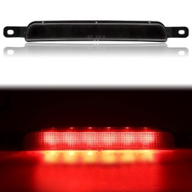 LED 3rd Third Brake Light for Dodge Grand Caravan 2008-2014, KEWISAUTO Black Center High Mount Stop Light for Grand Caravan and Chrysler Town & Country 08-14 Accessories(1PCS, 68083906AC, 68083906AB)