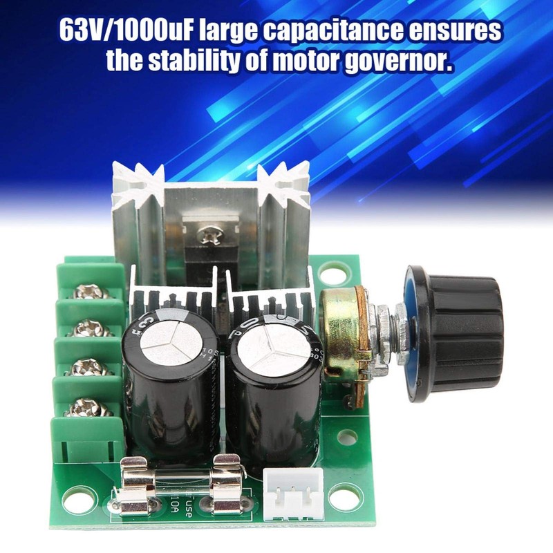Motor Governor,Motor Speed Controller Module,PWM DC Motor Governor Stepless Variable